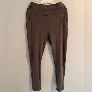 Simply Vera Vera Wang Grey High-Rise Pocket Leggings